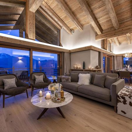 شقة Chalet Laax: Where Modern Design Meets المظهر الخارجي الصورة