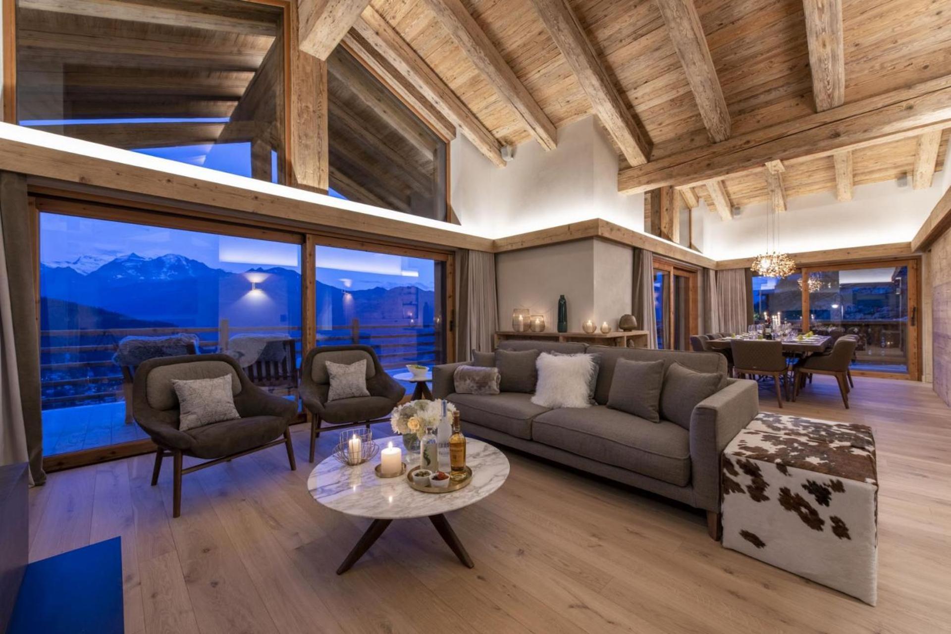 شقة Chalet Laax: Where Modern Design Meets المظهر الخارجي الصورة