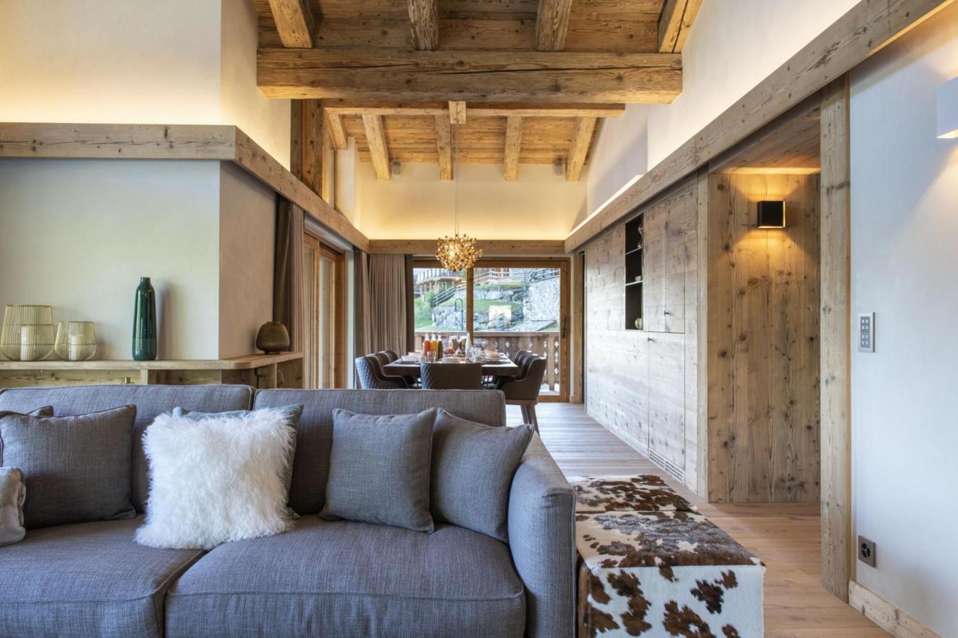 شقة Chalet Laax: Where Modern Design Meets المظهر الخارجي الصورة